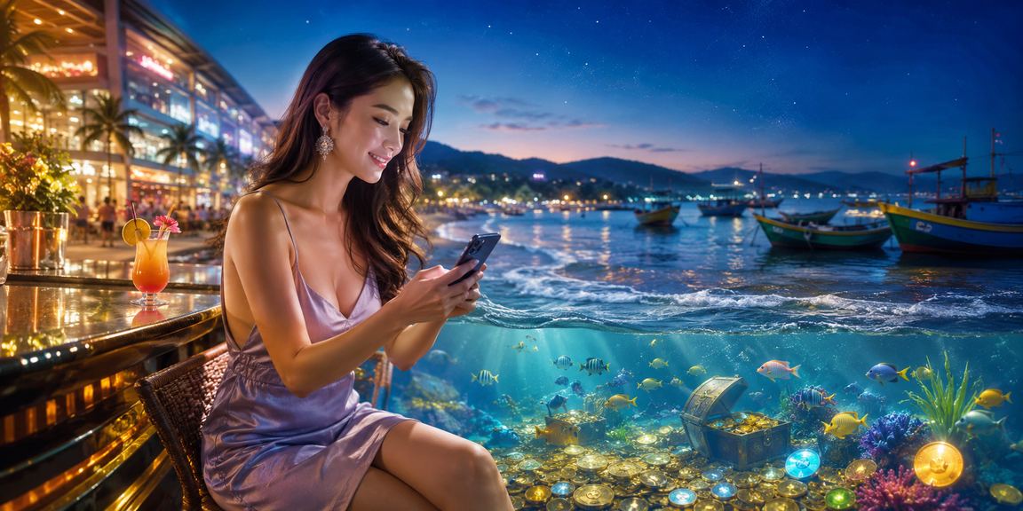 Người dùng Mũi Né chơi casino trực tuyến trên điện thoại tại bãi biển