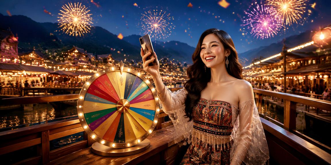 Không khí lễ hội giải thưởng casino trực tuyến Việt Nam rực rỡ ánh neon