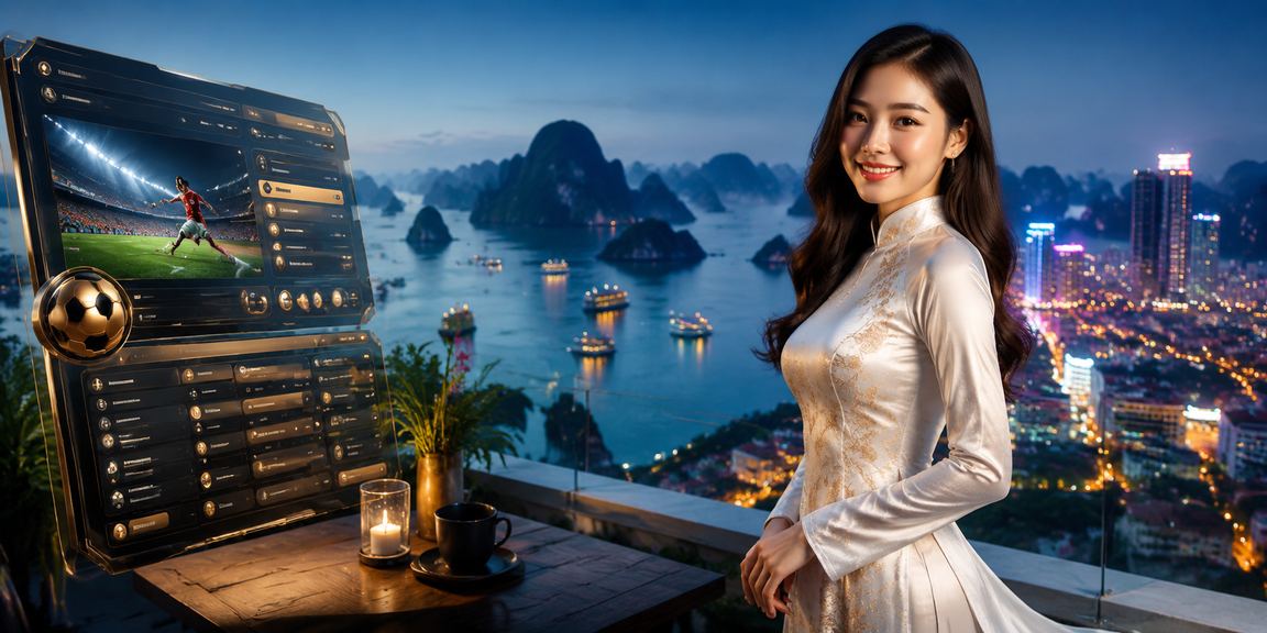 Khung cảnh cá cược trực tuyến sôi động tại Việt Nam về đêm neon